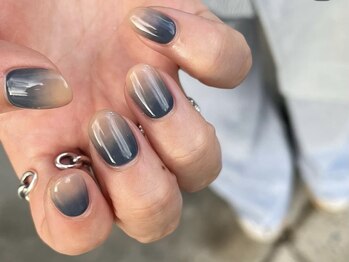 ミエレ(miele)/もやもやグラデーションネイル