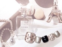 シエル ネイルズ(CIEL NAILS)/2026年3月 定額 フットアート4