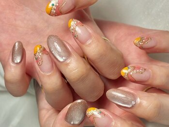 el. by Ao【パラジェル/フィルイン】の写真/【パラジェルベースの定額】シンプル～個性派アートなどワクワクするデザイン多数！毎月のネイルは el. へ