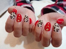 スパフーラ(Spa HULA)/アニマル柄ネイル