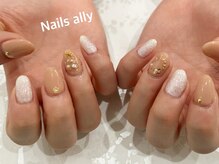 ネイルズアリー 立川店(Nails ally)/シンプルクリスマスART