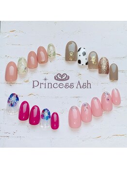 プリンセスアッシュ 天王寺ミオプラザ店(Princess Ash)の写真/【天王寺駅すぐ】シンプル丁寧なデザインで初めての方も大満足な仕上がりに♪オフィスでもOKなネイル多数★