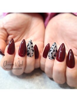 レオパード柄ネイル