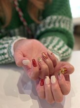 ナチュラルビューティーコンプレックス ティアラ(Natural Beauty complex TIARA)/クリスマスネイル