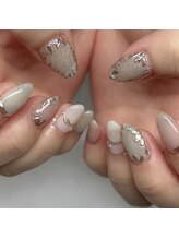 アクアムーン(AQUA MOON)/【HARU】ニュアンスネイル