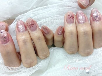 リノ ネイル(Rino nail)/キランりぼん 70835