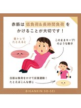 エステサロン アールスタイル(R-style)/赤筋にしっかりアプローチ