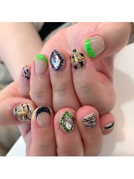 グラマラス アンジェアイ 荻窪店(glamourous ange eye)/フレンチネイル