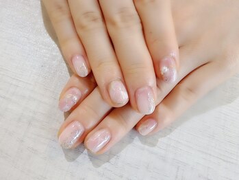 ラルネイル 大宮(Lull. nail)/*ピンク*大理石風*