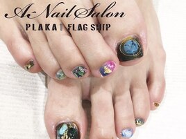 21/4/6　宇宙Nail