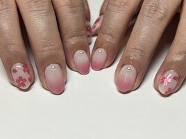 桜×グラデ新宿]