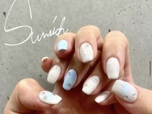 サンリッチ 恵比寿(Sunrich)/ブルー×ホワイトは王道可愛い♪