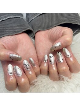 トゥインクルムーン(Twinkle Moon)/韓国ネイル