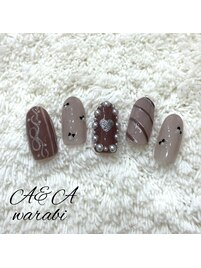 ニット風リボン