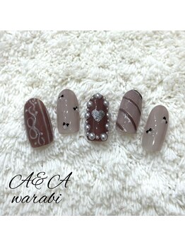 エーアンドエー 蕨店(A&A)/ニット風リボン