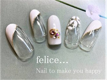 ネイルサロン フェリーチェ 東川口店(Felice)/【定額ネイル】¥7480