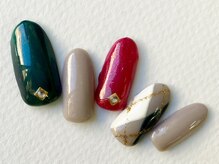ネイルーク(Nailuke)/１1月＆１２月の定額ネイル