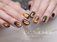 シーシーネイルサロン 池袋(C.C.Nail salon)/マグネットネイル.