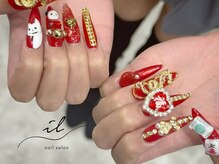 イル 神戸店/レッド×中華パーツ