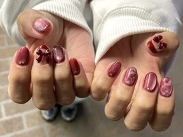 定額☆ボルドーネイル