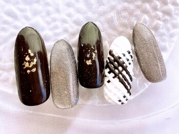 ネイルサロンフォーユー(for u)/バレンタインネイル¥6980