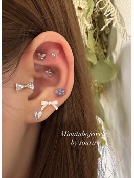 スリール(sourire)/耳ツボジュエリー