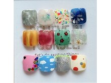 ミュゲネイル(Muguet Nail)の雰囲気（夏フットデザイン）