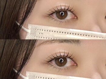 メエ(MEE)の写真/[似合わせまつげパーマ(ケアトリ-トメント付)¥6500→¥5500]すっぴん.ナチュラルメイクでも可愛いお目元に♪