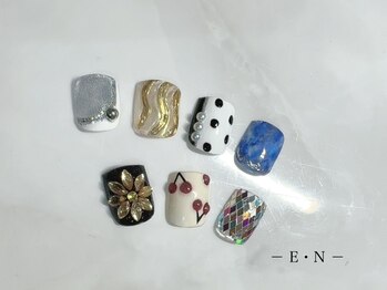エン(E N)の写真/季節感＆トレンドを取り入れた人気の定額デザインが今だけの特別価格！【選べるデザイン＊オフ込み¥5500】