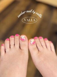 韓国発VALLAキャラフットネイル