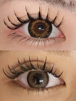 ボリュームのある目元にしたい