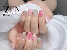 ゼン ネイル デザイン 池袋(ZEN NAIL DESIGN)/題長さだしやり放題×つけ放