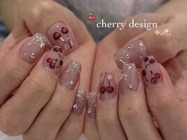 さくらんぼネイル｜パラジェル