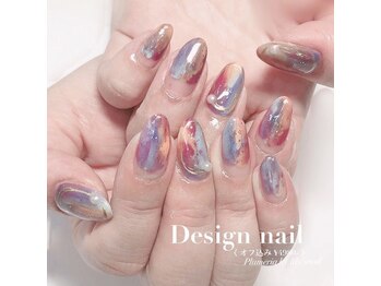 プルメリア バイ リリーズ ネイル(Plumeria By Lily's Nail)/定額アートジェルネイル ¥4980～