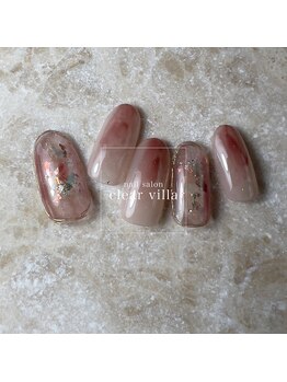 ネイルサロンクリアヴィラ(nail salon clear villa)/trend designコース¥8990