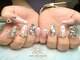 ウメネイルスタジオ(UME NAIL STUDIO)の写真/大人気のつけ放題コースご用意◎パーツ1500種以上と豊富◎最新トレンドのパーツデザインもお任せあれ♪