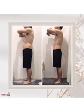 効くラボ 梅田店/3回でこの変化！筋膜リリース★