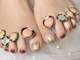 マイネイル(M.nail)の写真/足を出すこれからの季節に向けて♪M.naiのlフットネイルで足元からオシャレを演出☆お得なクーポンもあり◎