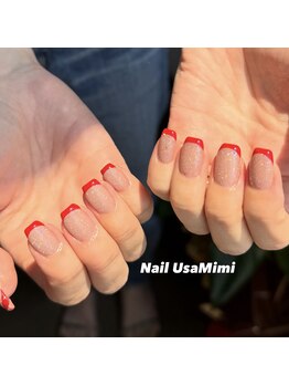 ネイル ウサミミ(Nail UsaMimi)/フレンチ