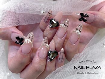 チェックネイル