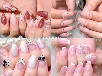 ファストネイル シャポー本八幡店(FAST NAIL)の写真/ワンホン/韓国/ニュアンスなどSNSで人気の可愛いデザイン多数取り揃え♪ちゅるちゅるマグネットネイルも◎
