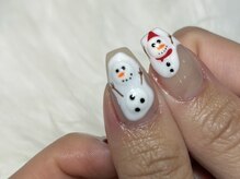 エクラ(eclat)/手書き雪だるま