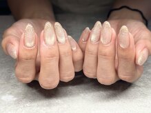 ネイルエリザベス(Nail Elizabeth)の雰囲気（シャンパンゴールドマグネット☆）