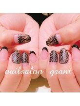 グラント(NAIL SALON&SCHOOL grant)/手書きネイル