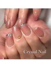 クリスタルネイル ボンベルタ橘店(CRYSTAL NAIL)/上品ネイル
