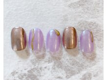 ネイルサロン ティフィン(tiffin)/～鮮やかオーロラネイル～