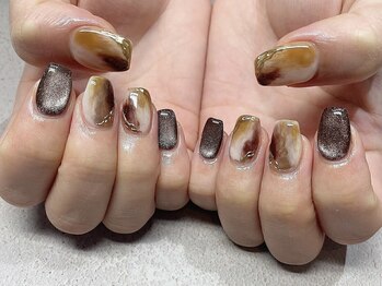 ニュアンスデザインネイル