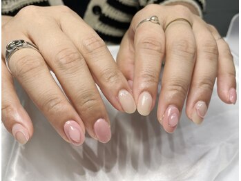 レディスペネイル ノマエ 名駅店(Redispe nail nomae)/シンプルニュアンス