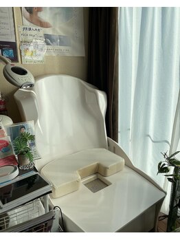 ヨサパーク 高知店(YOSA PARK)/ルルオン 温浴専用の椅子です