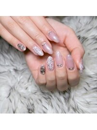 ツイードネイル